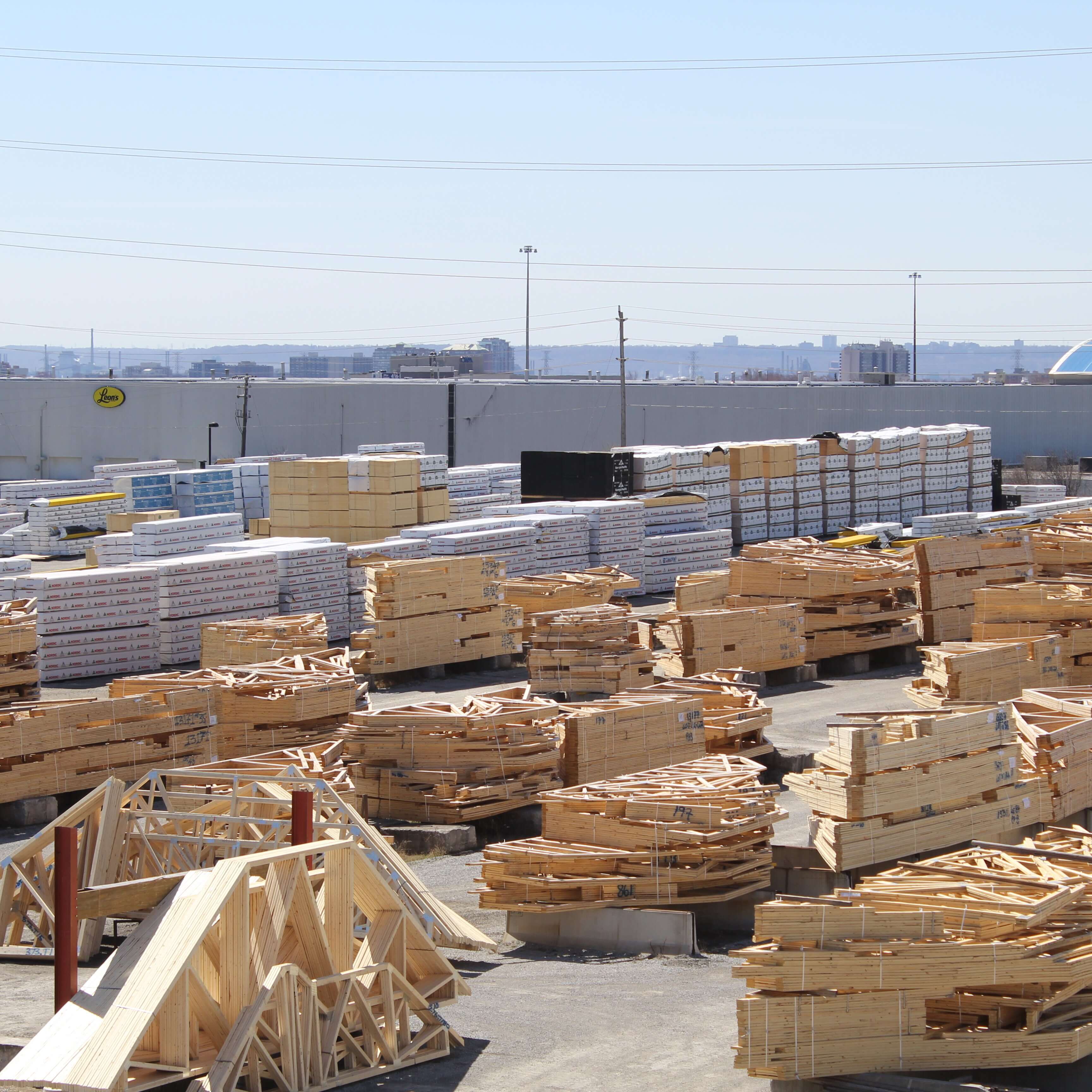 Roof truss by Tamarack Lumber